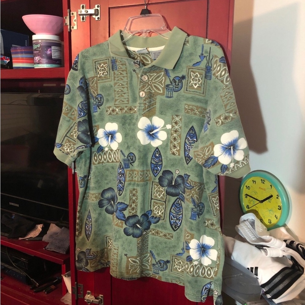 vintage hawaiian polo